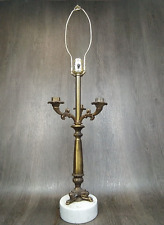 L&L Loevsky Brass Candelabra Table Lamp 30