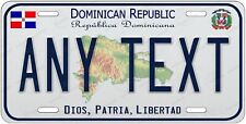 Dominican Republic Personalized Any Text Novelty Auto Car License Plate Bicycle picture