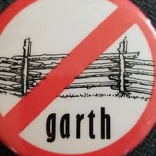 Vintage Pinback Button - No Fences Garth Brooks - BU183 picture