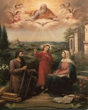 Catholic print picture  -  HOLY FAMILY 8  -  8