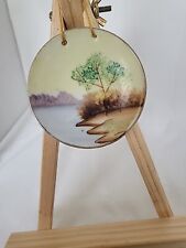 Vintage Hand Painted Decorative Plate Country Themed Made In Japan By Blume picture