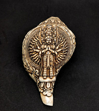 1000 Hands Avalokiteshvara Lokeshwor conch shell trumpet Conch Blowing Shell, L picture