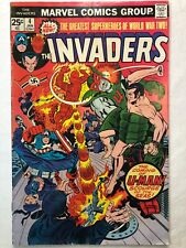 Invaders #4 (1975) Jack Kirby classic cover, U-Man 1st app Nice Condition picture