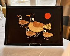 COUROC of Monterey California Hard-To-Find Lg Serving Tray Geese  Signed PAT picture