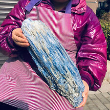 24.64LB Natural Blue Crystal Kyanite Rough Gem mineral Specimen Healing picture