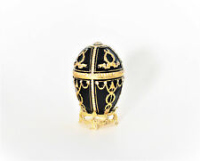 Russian Faberge Black Box-Egg 
