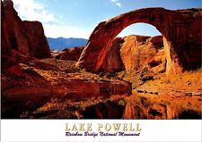 Lake Powell Rainbow Bridge National Monument Arch postcard picture