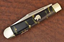 BULLDOG BRAND SOLINGEN GERMANY COONSTRIPE TRAPPER ENGLISH KNIFE NICE (16143) picture