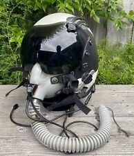 US Navy USMC HGU-68/P TAC Air Flight Helmet Gentex LARGE & MBU-12/P Oxygen Mask picture