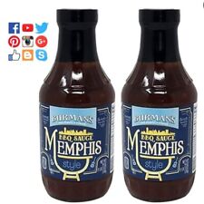 BURMAN'S BBQ Sauce MEMPHIS 2-19 oz (Memphis, 2 Pack) picture