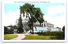 Horticultural Hall Fairmount Park Philadelphia PA Postcard picture