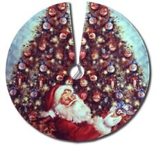 Lionel Santa Tree Skirt  By Angela Trotta Thomas Licenced Lionel  picture