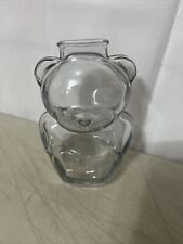 Vintage Glass Teddy Bear Piggy Bank, 6