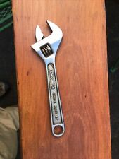 Vintage Companion Japan 6” Adjustable Wrench B F Chrome Alloy 7/8” Jaw Opening picture