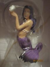 Retired Amy Brown Fairy Fantasy Mermaid Obsidian Pool Mystical Ornament New-Box picture