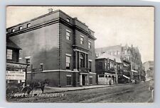 Pawtucket RI-Rhode Island, Boys Club, Antique, Bowling, Vintage Postcard picture