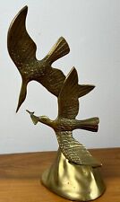 Vintage Brass Flying Birds Sculpture picture