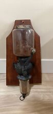 Antique Arcade Number 3 Crystal Coffee Grinder Wall Mount Coffee Grinder picture