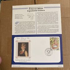 Official Intl Tributes to Princess Diana First Day Issue EQUATORIAL GUINEA picture