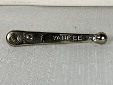 Vintage Stanley Yankee No. 3400 Offset Ratchet Slotted Screwdriver Tool. U.S.A. picture