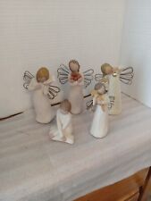 Set Of 5 Willow Tree Angles picture