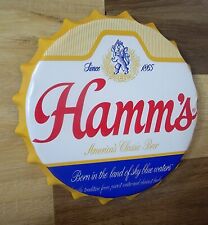 Hamm's Beer  Metal Sign Man cave Bar Decor Vintage Style Rustic Sign  picture