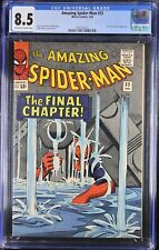 Amazing Spider-Man #33 CGC VF+ 8.5 Classic Cover Stan Lee Ditko Marvel 1966 picture