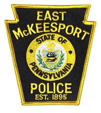 EAST MC KEESPORT PENNSYLVANIA PA Sheriff or Police Patch KEYSTONE picture