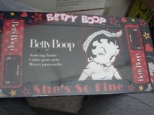 NOS Betty Boop License Plate Frame Auto Tag 