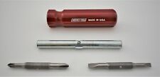 NEW Enderes Tool 8in Screwdriver 4 in 1 USA Phillips Slotted Multi Bit Driver picture
