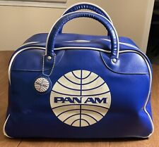 Pan AM Carry On Blue Bag With Certified Label picture