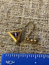 1957 TRI Hi Y Pin With Chain YMCA High School Program For Girls picture