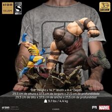 Iron Studios MARCAS83623-10 X-Men 1/10 Wolverine VS Juggernaut Model Statue picture