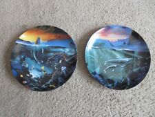 6 Bradford Exchange WORLD BENEATH THE WAVES - COLLECTOR PLATES - 1994 picture