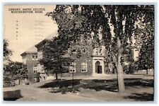 1939 Exterior View Library Smith College Northampton Massachusetts MA Postcard picture