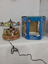Vintage 1997 Mr. Christmas A Mickey Holiday Musical Carousel Disney picture