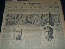 1926 NOV 21 NEW YORK TIMES AUTO & SPECIAL SECTION - FALL AND DOHENY - NT 7558 picture