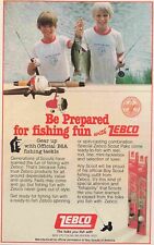 Zebco Scout Paks Spinning Reel Rod 1980S Vintage Print Advertisement 5