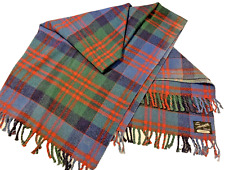Talisman Scottish Wool Tartan Plaid Travel Throw Blanket - MACDONALD 64x56 picture