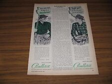 1951 Print Ad Wool Hunting Shirts Pendleton Woolen Mills Oregon picture