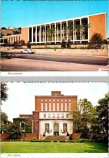 2~4X6 Postcards WV Morgantown UNIVERSITY OF WEST VIRGINIA Student Union~Library picture