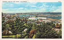 San Pedro CA California Navy Military Army Base Fort MacArthur Vtg Postcard S2 picture