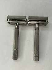 Lot of TWO: Vintage  GILLETTE SAFETY RAZORS picture