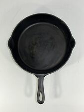 Antique 1900's Griswold ~ Cast Iron Skillet #9 Model 710 S ~ Erie PA USA picture