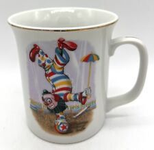 Vintage 1984 Clyde on a Roll World of Clowns LMI Porcelain Mug picture