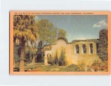 Postcard The Bells of San Juan Capistrano Mission California USA picture