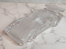 Mikasa Crystal Lamborghini Countach Car Paperweight Germany 7” - Chipped picture