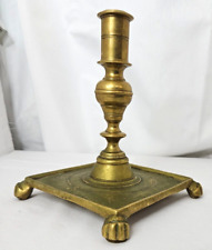 Williamsburg~Virginia Metalcrafters~Colonial Brass Candlestick~CW16-5 Feet~7