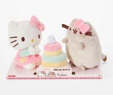 GUND Hello Kitty x Pusheen Best Friend Collector Birthday Plush Set NEW IN BAG picture