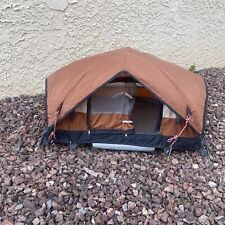 ALPINE MESA 9 Store Display Mini Tent Replica 27x16 Gray Orange With Cover picture